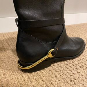 Ralph Lauren riding boots size 9.5. Real leather